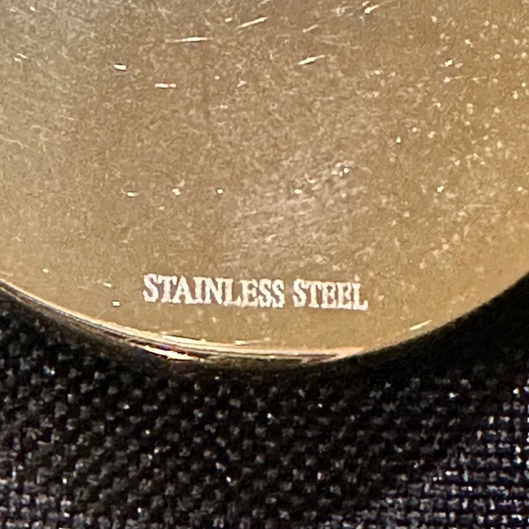 Cluster Stone Pendant, Stainless Steal - Picture 6 of 6